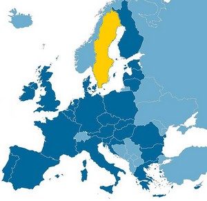 zweden-kaart